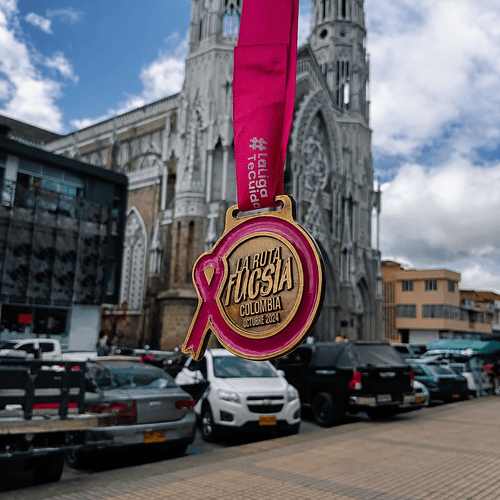 Medalla Ruta Fucsia 2024
