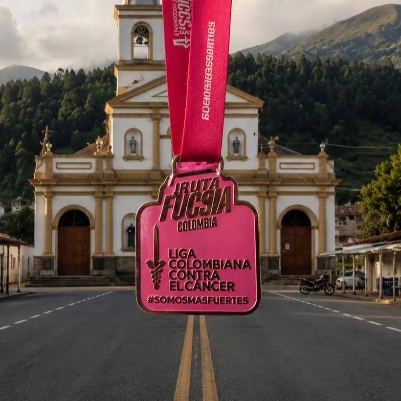 Medalla Ruta Fucsia 2022