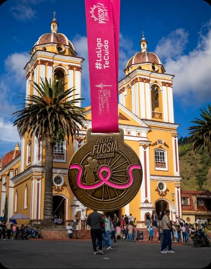 Medalla Ruta Fucsia 2023